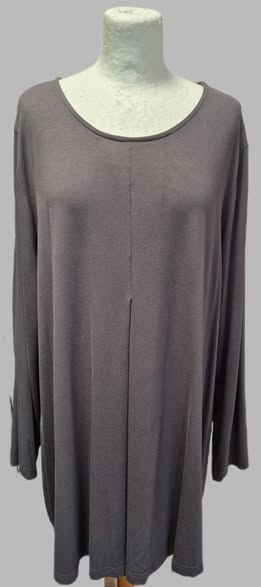 Shirt " Zaida " Größe 46 in Anthrazitgrau Viscose