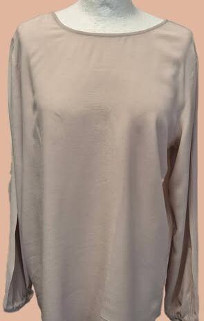 Bluse “ YaYa Women “ Größe 38 in Taupe 100% Viscose