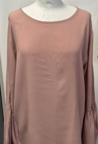 Bluse “ Please “ Größe 38 in Altrosa 100% Rayon