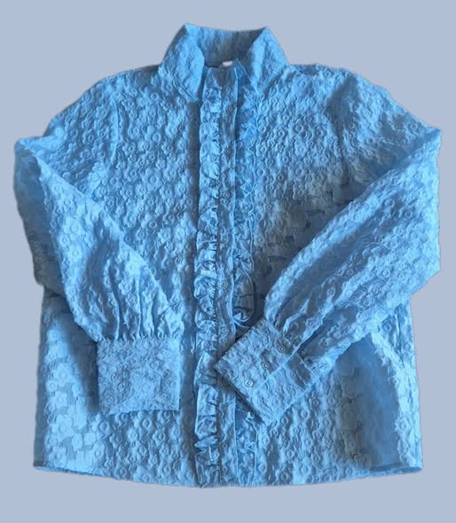 Bluse " Vero Moda " Größe 38 in Hellblau
