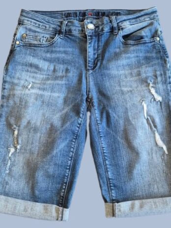Jeansshort “ Street One “ Größe 38 in Blau 98% Baumwolle