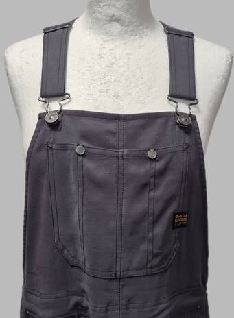 Latzrock “ G-Star “ Größe 38/40 in Anthrazitgrau 90% Viscose
