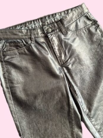 Jeans “ Cambio “ Größe 40 in Goldmetallic/Baumwolle