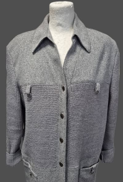 Weste " Gerry Weber " Größe 42 in Hellgrau – Bild 2