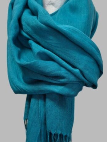 Pashmina “ Codello “ in Petrol 35% Viscose