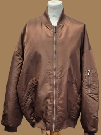 Bomberjacke/Blouson “ Miss Goodlife “ Größe 44/46 in Schokobraun