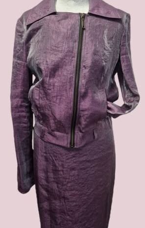 Kostüm “ Paola Lucchi Design “ Größe 36 in Beere 70% Viscose