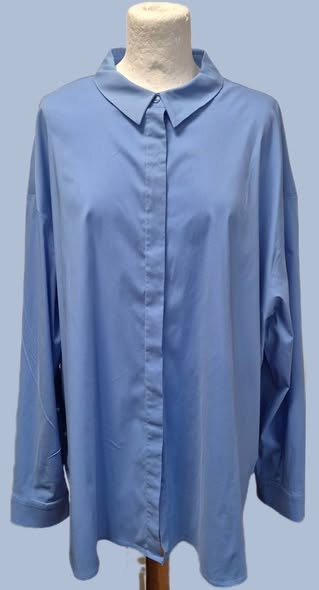 Bluse " Comma " Größe 46 in Aquablau