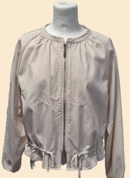 Blouson " Comma " Größe 36/38 in Offwhite 70% Modal