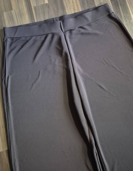 Hose " Comma " Größe 46 in Schokobraun elastischer Bund weites Bein Viscose – Bild 2