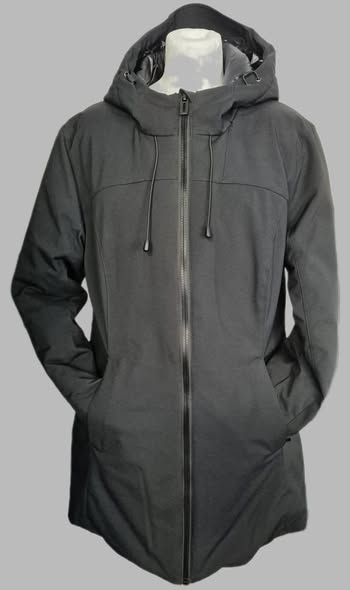 Jacke mit Kapuze " Northland " Größe 40 in Schwarz wasserabweisend warm gefüttert