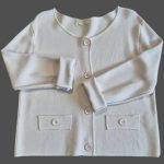 Weste “ Made in Italy “ Größe 36 in Beige 75% Viscose