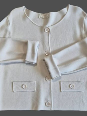Weste " Made in Italy " Größe 36 in Beige 75% Viscose
