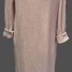 Rippstrickkleid “ Made in Italy “ Größe 40 in Beige