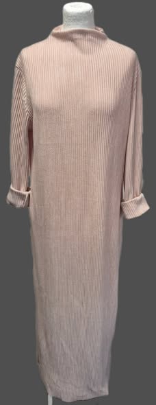 Rippstrickkleid " Made in Italy " Größe 40 in Beige