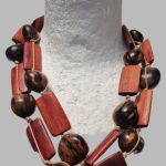 Kette “ Cos “ in Terracotta
