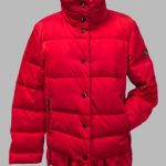 Jacke “ Laure`l “ Größe 36 in Rot 90% Daune