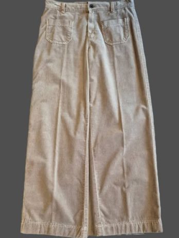 Cordsamthose “ Rosner “ Größe 38 in Camel weites Bein 78% Baumwolle 20% Modal