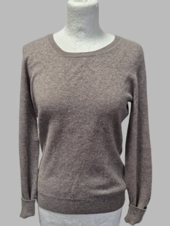 Pulli “ Repeat “ Größe 38 in Taupe 100% Cashmere