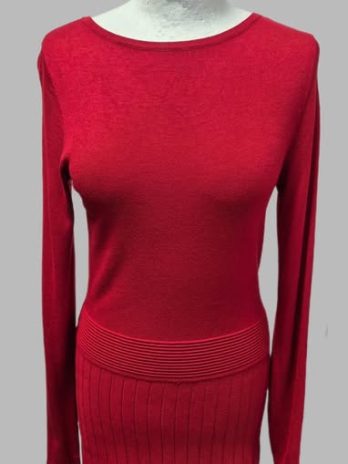 Strickkleid “ Zero “ Größe 36 in Rot